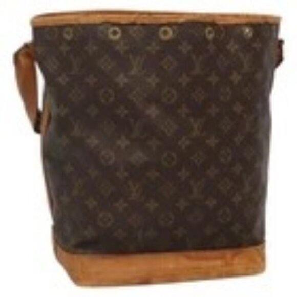 LOUIS VUITTON Monogram Noe Shoulder Bag M42224 LV Auth 139786 - Picture 1 of 16